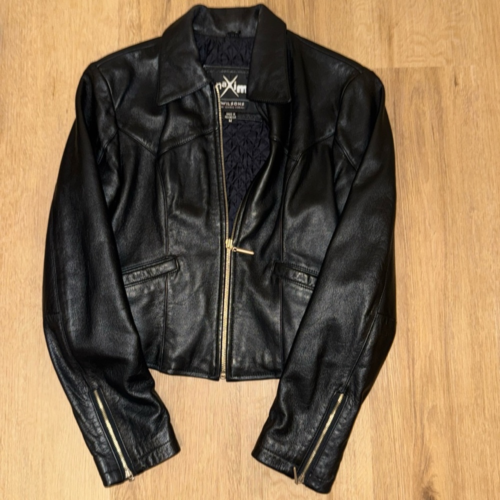 Maxima leather jacket